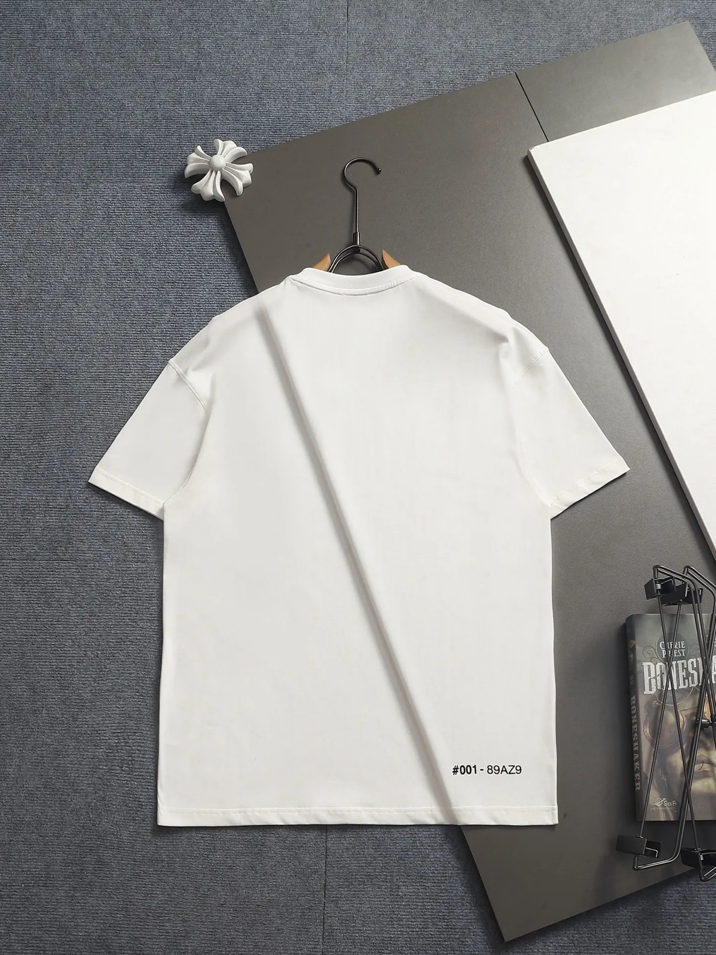 MONCLER LOGO Logo ， Retro Same Style T 260 Versatile : Black White Size：XS~L